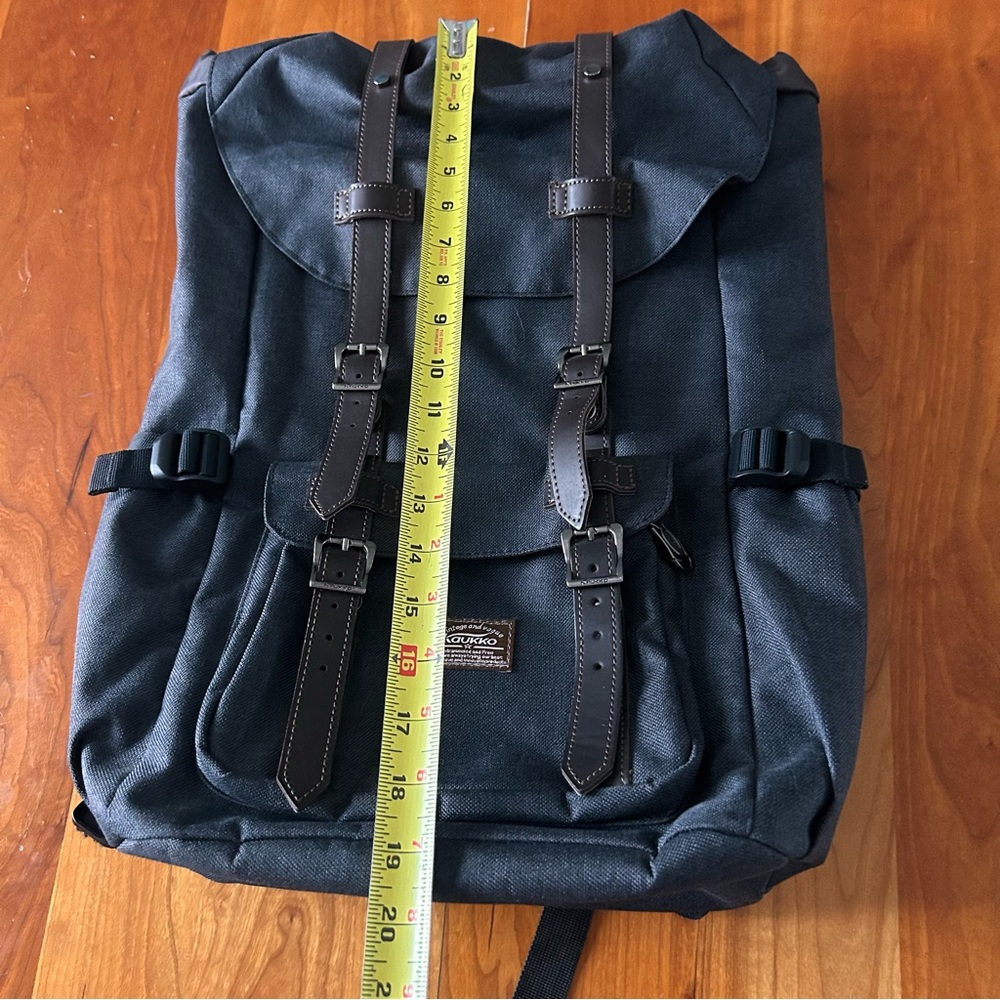 KAUKKO School Travel backpack for university flexible with laptop - Picture 6 of 8